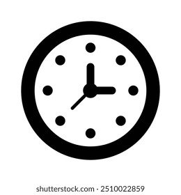 A clock app icon, often showing a clock face, symbolizes time management and alarms.