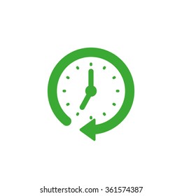 Clock arrow. 
