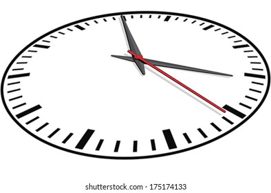 Clock background, vector