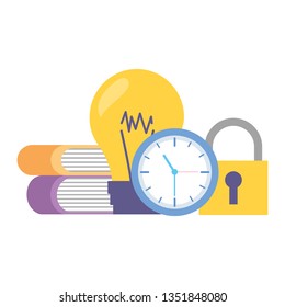 clock bulb books security