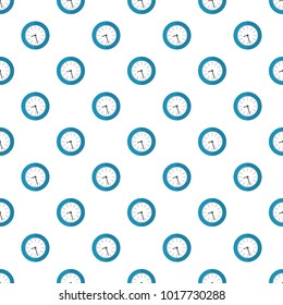 Clock business pattern seamless in flat style for any design