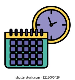 clock and calendar design