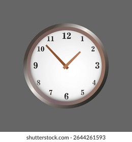 Relógio clássico tempo moderno para decoração