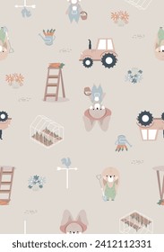 clock color art bed drawn 