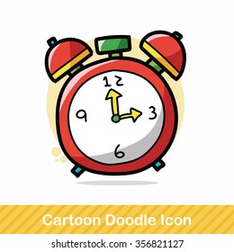 clock color doodle