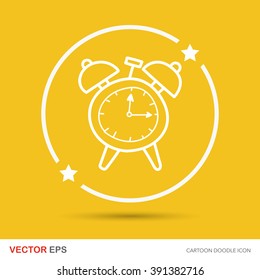 clock color doodle