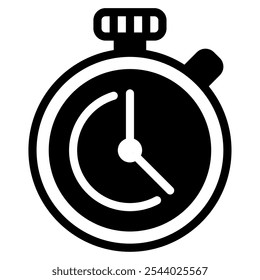 Clock (Countdown) black friday marketing icon