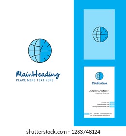 Clock  Creative Logo and business card. vertical Design Vector