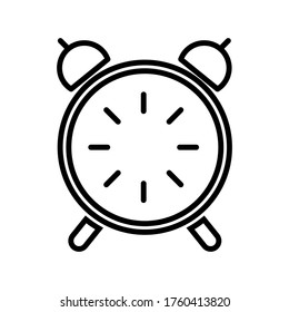 
diseño de reloj con estilo de contorno. tema del reloj.