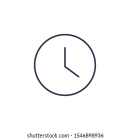 Clock design, Time tool instrument second deadline measure and measure theme Vector illustration