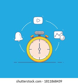 clock design for your presentation needs