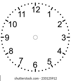 Clock Face Blank