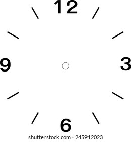 Clock Face Blank