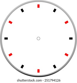 clock face blank