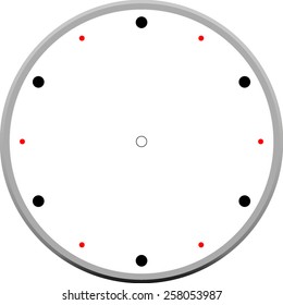 clock face blank