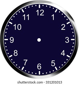 clock face blank