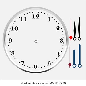 clock face blank