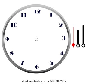 clock face blank