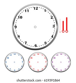 clock face blank collection