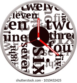 clock face vector