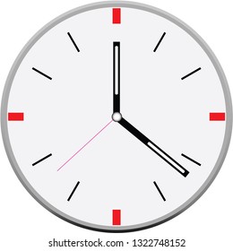 Clock Face Vector Stock Vector (Royalty Free) 1322748152 | Shutterstock