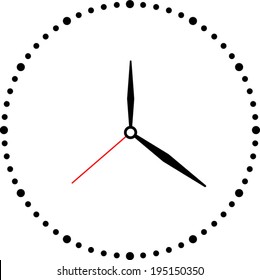 Clock Face Vector