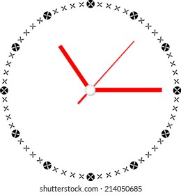 clock face vector