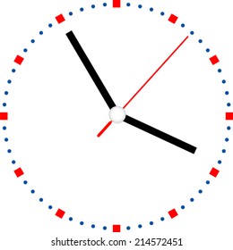 clock face vector