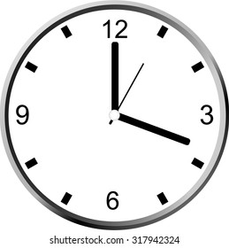 clock face vector