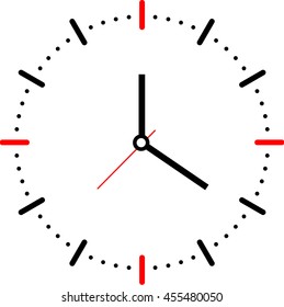 clock face vector