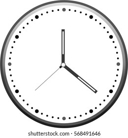 clock face vector