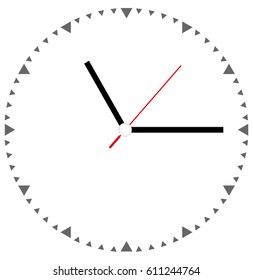 clock face vector