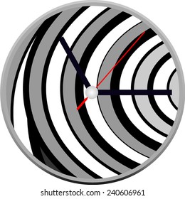 clock face vector design