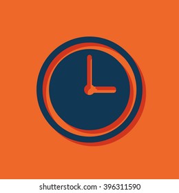 clock face vector icon