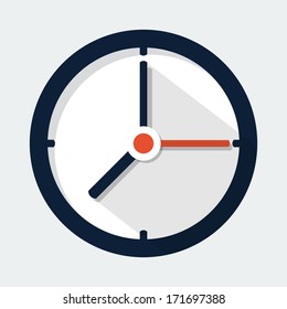 Clock Flat Icon