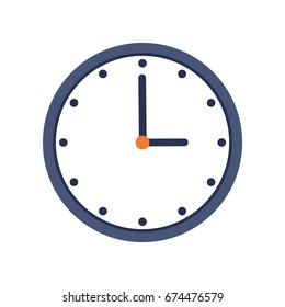 clock flat icon. You can be used clock icon for several purposes like: websites, UI, UX, print templates, promotional materials, info-graphics, web and mobile phone apps.