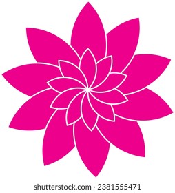 Uhr, Blume, Rahmendesign und Symbol
