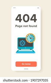 Clock in front of laptop computer. Deadline, punctuality, efficiency. Time management concept. Can be used for topics like management, planning, technology, business.