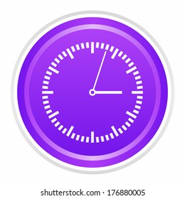 Clock (GL proj, PURPLE)