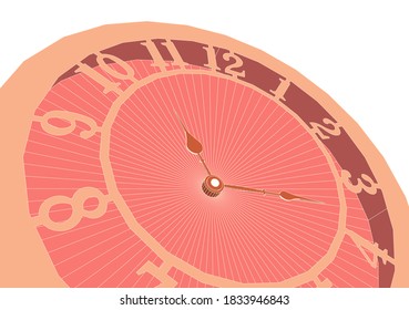 3. Illustration der Uhr-Grafik