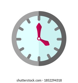 Clock / Home appliance vector icon illustration