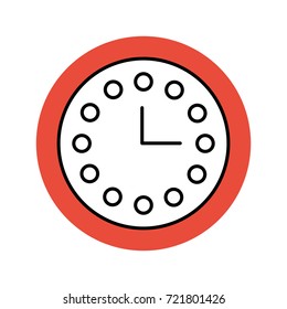 clock hours customer service assistance icon