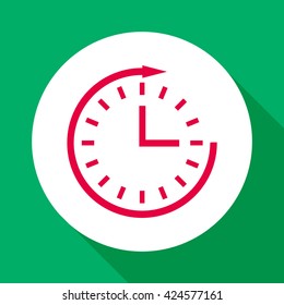 Clock icon.