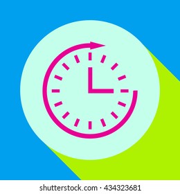 Five Minutes On Analog Clock Face Stock Vector (Royalty Free) 1779026390