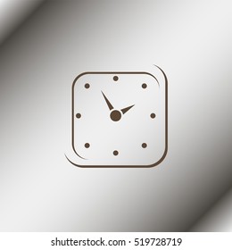 Clock icon.