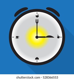 Clock icon.