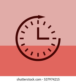 Clock icon.