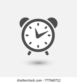 Clock icon, alarm symbol