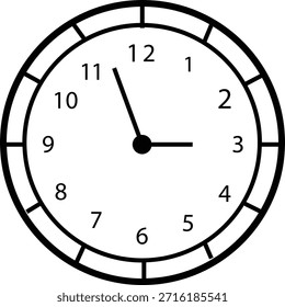 Uhrensymbol mit analogen Wanduhren und Stoppuhr-Timer-Symbolen in schwarzer Linie und Umriss-Stil, Zeitmessung Uhr Piktogramm Paket für Zeitplan Alarm Countdown UI Design