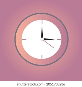ilustración de icono de reloj, que puede utilizar para su aplicación